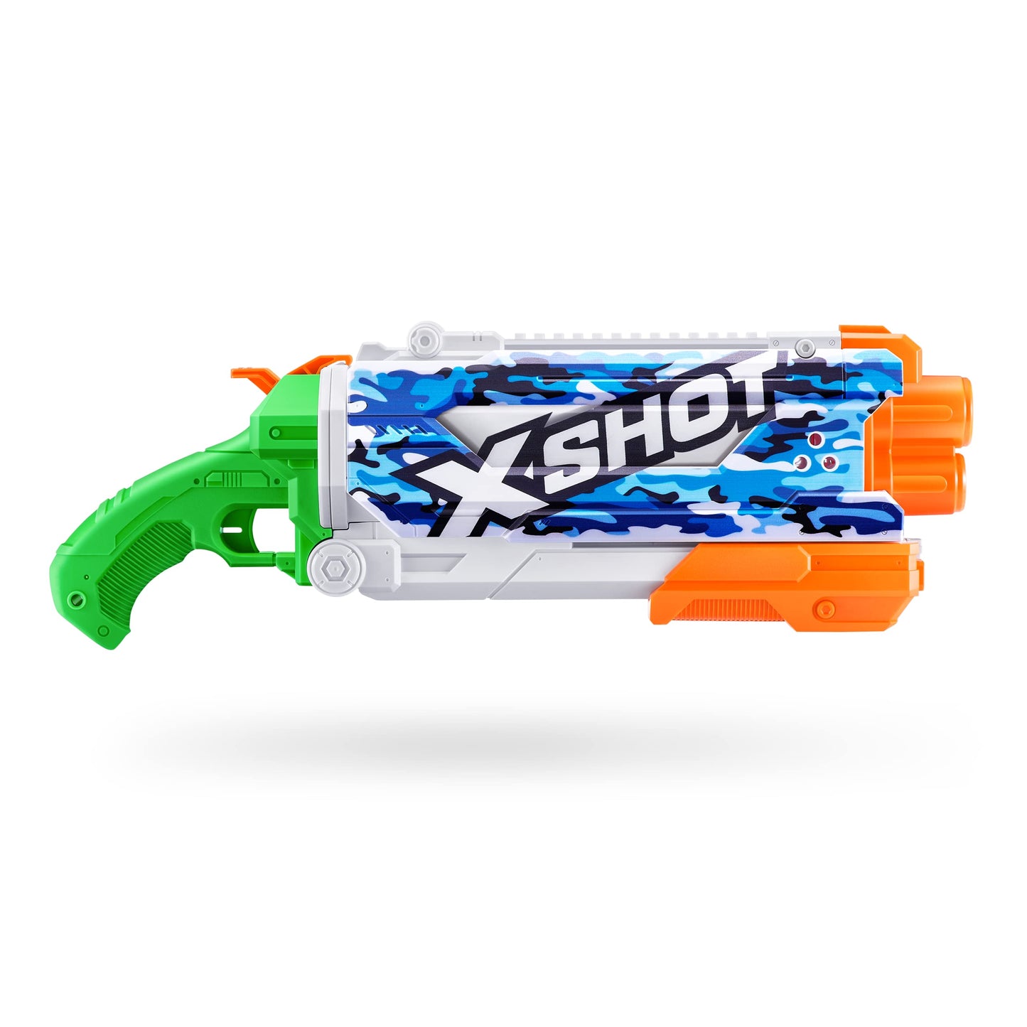 X-Shot Water Fast-Fill Skins Pump Action Water Blaster Blue Camo by ZURU XShot Watergun (Fills in 1 Second!)