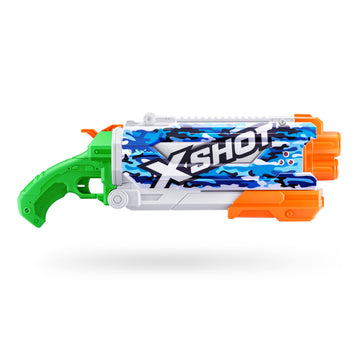 X-Shot Water Fast-Fill Skins Pump Action Water Blaster Blue Camo by ZURU XShot Watergun (Fills in 1 Second!)