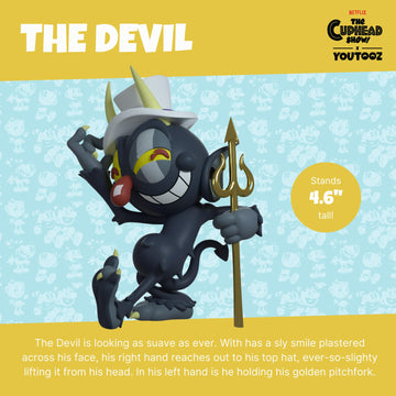 Youtooz Cuphead Vinyl Figure, 4.5'' Cuphead Action Figure, Cuphead And Mugman Toys Cuphead Collection Based On Cuphead Games
