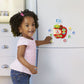 LeapFrog Tad's Fridge Phonics Magnetic Letter Set - Plastic, 9"W x 6"H x 1"D, Colorful Letters, Model 80-602800