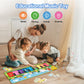 Foki Floor Piano Mat For Toddlers, Baby Kid Sensory Educational Dancing Keyboard Carpet Animal Sounds Blanket Touch Playmat Musi