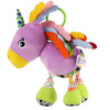 Nuluv Sparkly Unicorn Baby Toy With Rattle, Crinkle Wings And Star Rings, Soft Sensory Plush Toy For Playtime Fun, Lightweight A