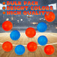 ArtCreativity Mini Replacement Basketballs Set of 24 - Blue & Orange Plastic Toys for Desktop Basketball Arcade Game