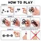 6Pcs Magnetic Rings Fidget Toys For Teens, Adults & Kids|Easter Basket Stuffers|Adhd Fidget Toy Pack For Anxiety Relief,Coolest Gifts For Teen Boys,Birthday Gifts For 8 9 10 11+ Year Old Boy & Girl