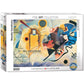 Eurographics Gelb Rot Blau By Kandinsky 1000 Piece Puzzle
