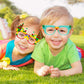 Woby Party Favor For Kids Gift Building Block Glasses Diy Stacking Block Bricks Party Glasses Toys Party Supplies Decorations For Birthday Christmas Carnival 9 Pcs