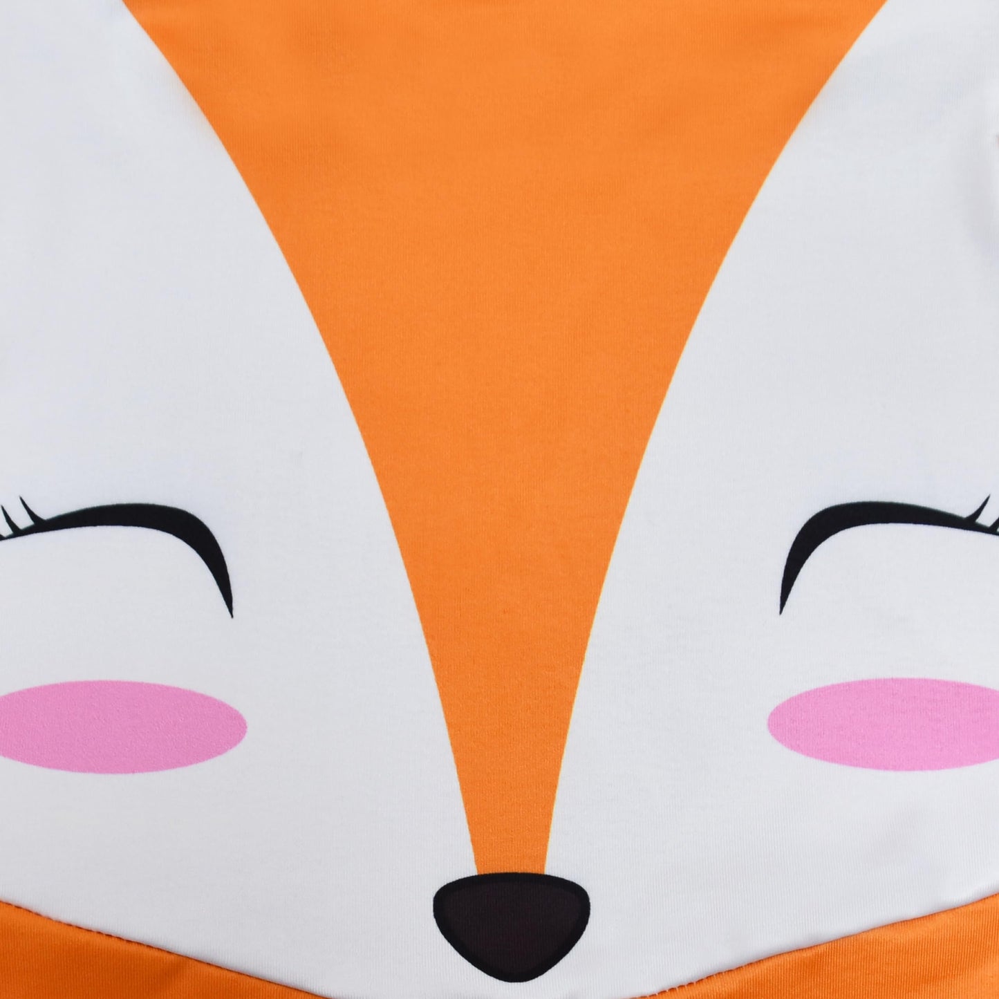 Aovclkid Girls Fox Costume Birthday Party Dress Halloween Cosplay Outfits(6 Years,Orange)