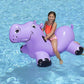 Poolmaster Giant Inflatable Pool Float Happy Hippo Rider Large