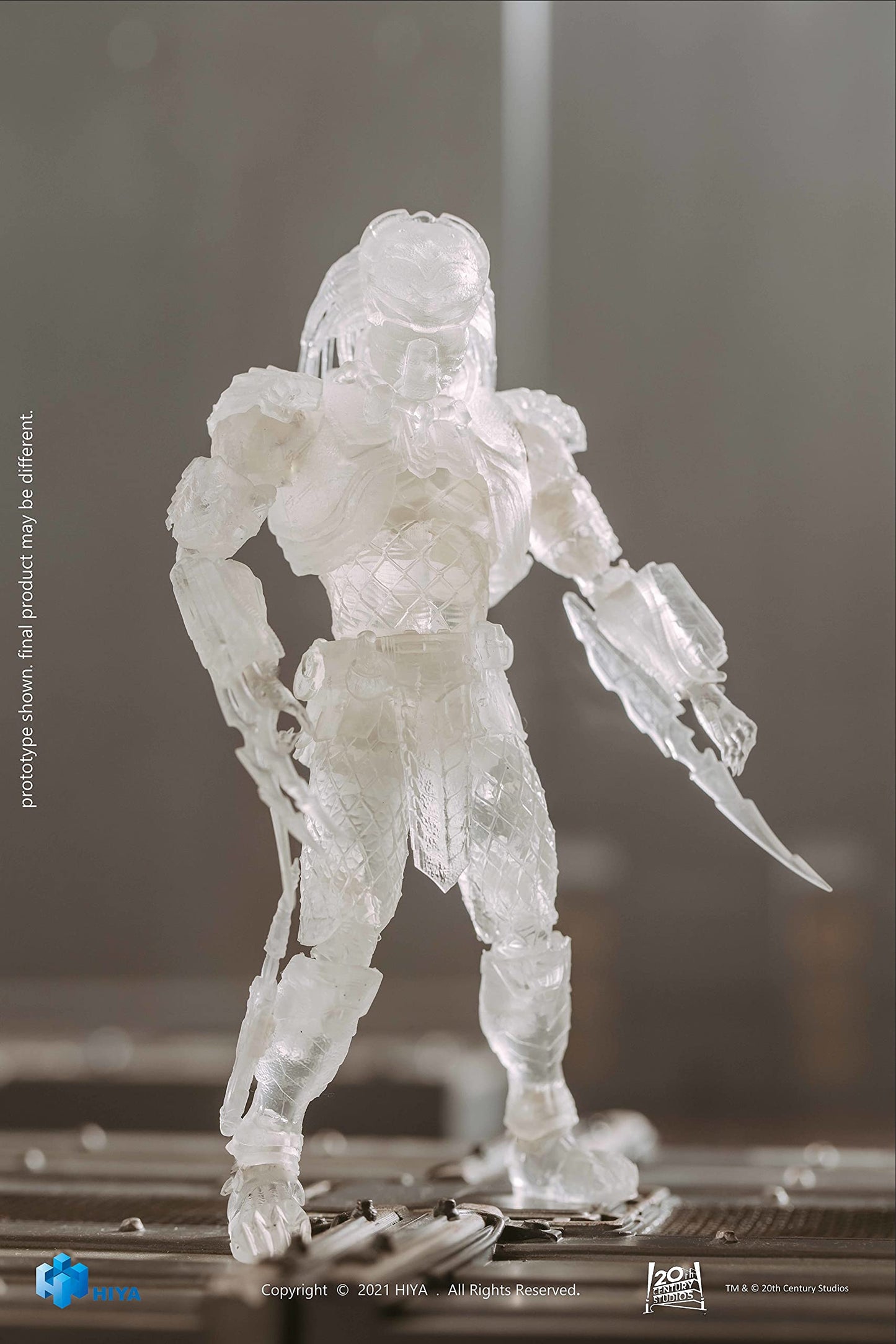Hiya Toys Alien Vs. Predator: Chopper Predator 1:18 Scale Action Figure, Multicolor
