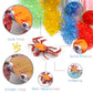 Lc Joycre Hermit Crab Toys Plastic Crab Figurine 5 Inch Sea Creatures Toys For Kids Crab Decor For Collection Realistic Sea Life