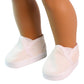 American Fashion World Red White and Blue Canvas Slip-Ons for 18-Inch Dolls | 3 Pack | enhanced Quality & Trendy Design | Dolls Shoes | Shoe Fashion for Dolls for Popular Brands