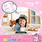 ORSEN 8.5" LCD Doodle Board Tablet - Pink Unicorn Drawing Pad for Kids 2-7 Years, Travel Toy, Medium Size, Model OS-A6-285C-PIN