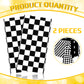 Irenare 2 Sheets Car Birthday Party Supplies Racing Party Decorations Road Tablecloth Racetrack Table Runner Table Covers for Ki