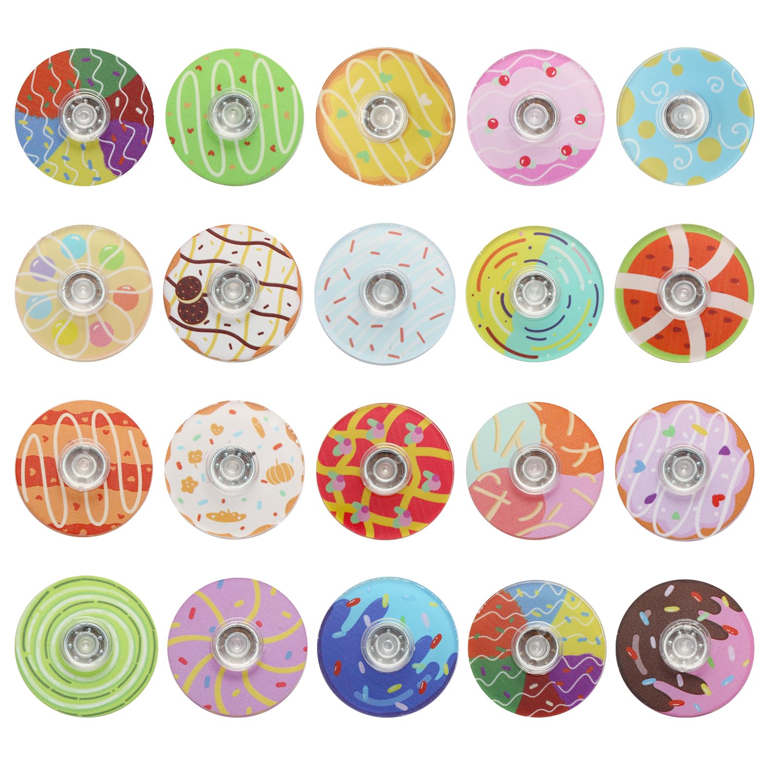 20PCS Fidget Spinners Bulk-Mini Fidget Spinner Toys for Kids Teens mature-themeds Birthday Party Favors Return Gifts Goodie Bags Stuffers Party Games Classroom Rewards Carnival Prizes