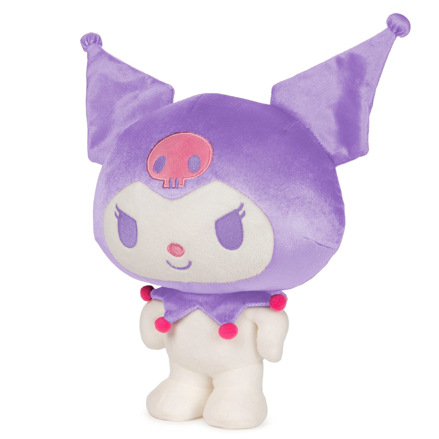 GUND Sanrio Hello Kitty Kuromi Plush  enhanced Stuffed Animal for Ages 1 and Up  9.5   Purple/White