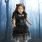 Sweet Dolly 18 Inch Doll Clothes Black Party Dress Costume for 18 Inch Dolls - Accessories Included (Doll NOT Included)