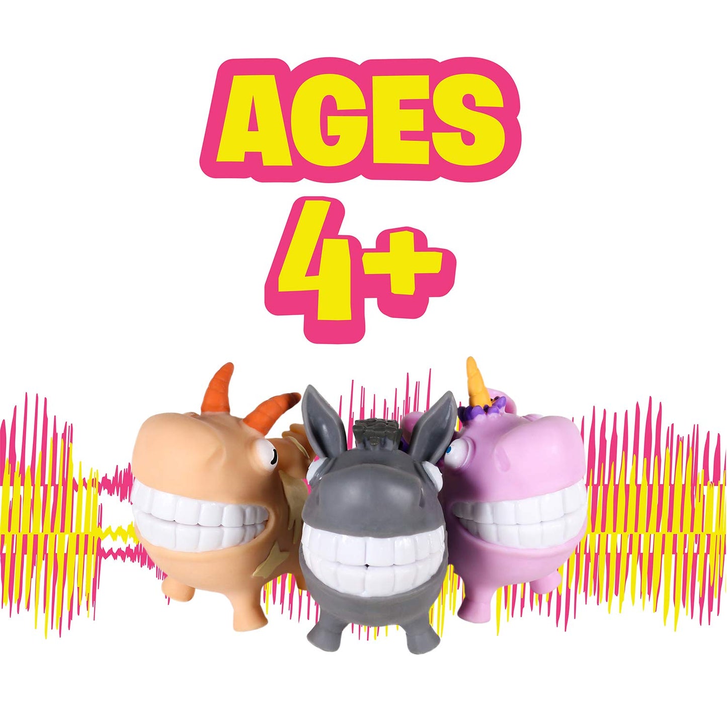 Scream-O Screaming Goat Toy - Squeeze The Goat'S Cheeks And It Makes A Funny, Hilarious Screaming Sound - Series 1 - Age 4+