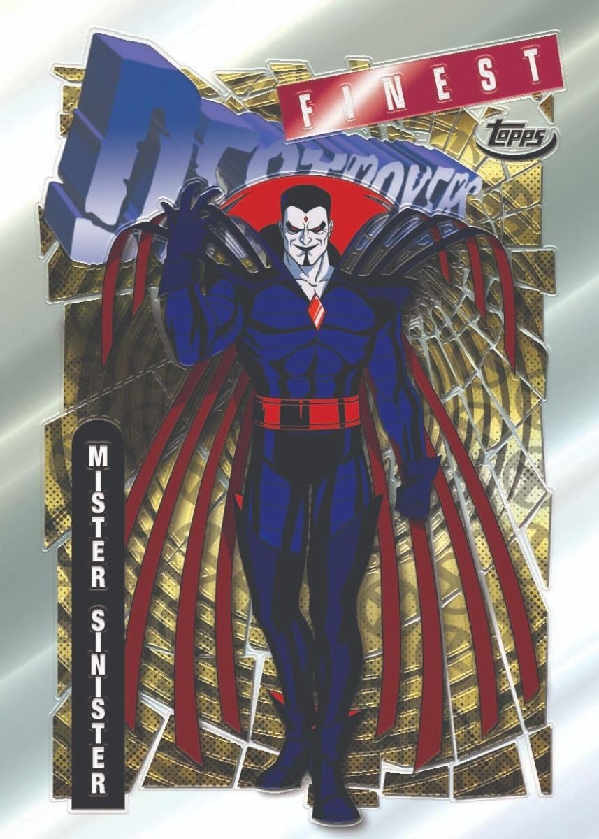 2025 Topps Finest Marvel X-Men '97 Trading Cards Hobby Box