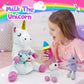 FUNCREVITY Unicorn Plush Toys Set - 5-Pack Mommy Unicorn with 4 Babies, Multicolor, Ideal Gifts for Girls Age 4-8+ for Birthdays & Holidays