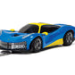 Scalextric Rasio C20 Blue And Yellow 1:32 Slot Race Car C4141