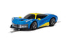 Scalextric Rasio C20 Blue And Yellow 1:32 Slot Race Car C4141