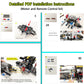 Mymg 4Th Generation Super Motor And Remote Control And Light Upgrade Kit For Lego Land Rover Defender 42110 Model, Pdf Instructi