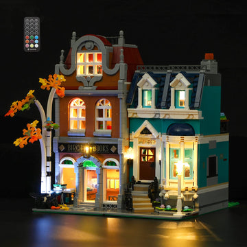 Lightailing Led Light For Lego 10270 Creator Expert Bookshop Building Blocks Model?Remote-Control Version - Not Included The Mod