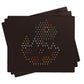 Ayidawedo Refill Dinosaur Template and 8 Color Peg Pack,Light Bright Pegs and Refill Sheets. Extras Accessories for Lite Brite U