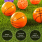 Lovestown 2.5 Inch Basketball Stress Balls, 20Pcs Mini Basketballs Soft Foam Basketball Squishies Small Squeeze Balls Stress Anxiety Relief Balls For Sports Theme Basketballs Party Favors School
