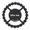 Bella Tunno Happy Teether – Soft & Easy Grip Baby Teether Toy, Silicone Teether Ring To Help Soothe Gums, Non-Toxic And Bpa Free, Bite Me