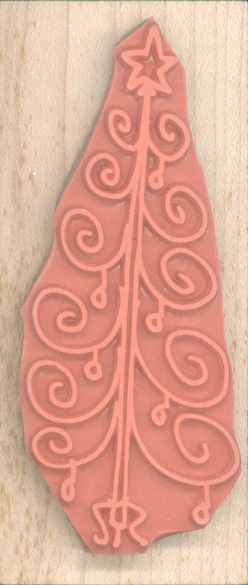 Stamps by Impression Christmas Tree Rubber Stamps (904a)
