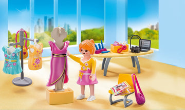 Playmobil 5652 Large Fashion Designer Carrying Case Building Kit - Plastic