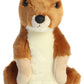 Aurora Adorable Flopsie Kangaroo Stuffed Animal - Playful Ease - Timeless Companions - Brown 12 Inches