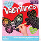 Playhouse Scratch Art Butterfly 28 Card Super Valentine Exchange Pack for Kids