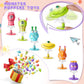 Deekin 150 Pieces Big Eye Animal Toys Spring Launchers Toys Jumping Toys Bouncy For Boys And Girls Classroom Prizes Return Goodi