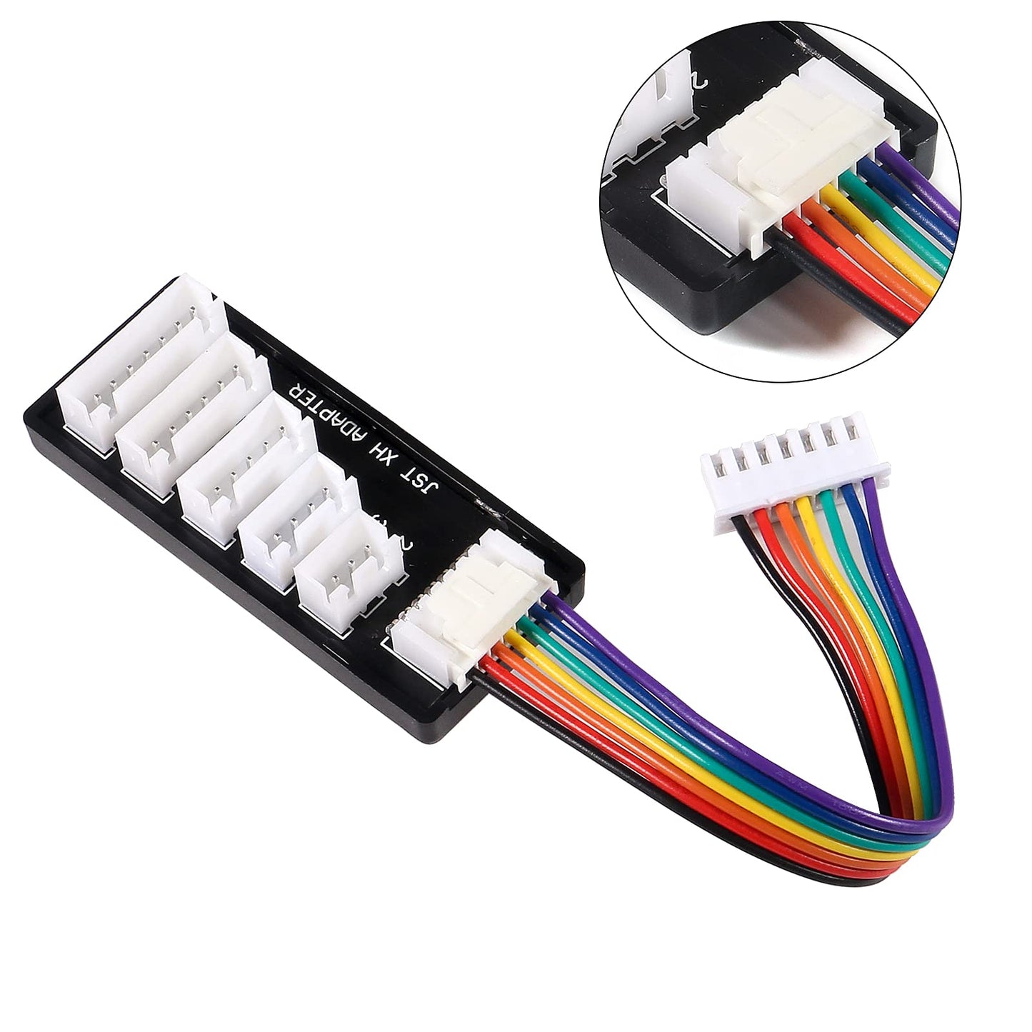 QCCAN 4PCS JST-XH 2-6S Lipo Battery Charge Balance Board Expansion Board Adapter Converter for JST-XH Connector Balance Board