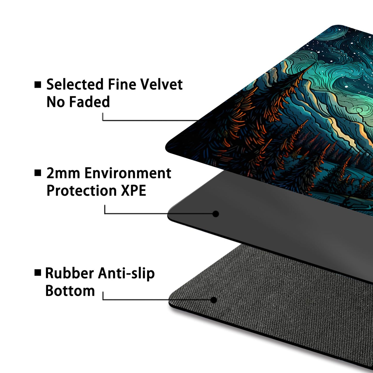 Malqiqi Playmat For Mtg, With Free Storage Bags,Game Mat 24 X 14 Inches, Tcg And Board Game Mat For Cards,Mousepad Desk Mats (Regular,Magic Mat 1)