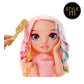 Rainbow High Bella 13    Styling Head 4 In 1 Playset With Washable Hair Creams, Nail Polish, Brush, & Hair Coloring Tool. Style