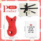 RoundFunny Appendix Surgery Plush Gift Set - 4 Pcs Get Well Cards with Envelope, 5.51"x3.94"x2.36", Fabric & Paper, Beige Box, Model QIR