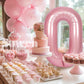 Suwen 40 Inch Pink Large 0 Balloon Numbers Big Foil Helium Number Balloons 0-9 Jumbo Happy 0Th Mylar Birthday Party Decorations