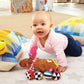 Lamaze Muffin The Moose Clip On Car Seat And Stroller Toy - Soft Baby Hanging Toys - Baby Crinkle Toys With High Contrast Colors - Baby Travel Toys Ages 0 Months And Up