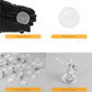 100Pcs Miniature Bases With 120Pcs Adhesive, 25Mm/0.98Inch Clear Round Plastic Model Bases For Gaming Miniatures Or Wargames Boa