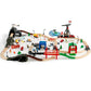 Joylike 153pcs Wooden Train Set  Toy Train for Boys & Girls  6 Themed Scenarios Wooden Train Track for Toddlers & Kids  Ideal Easter Birthday Gift Toy for Kids  Compatible with Major Brands