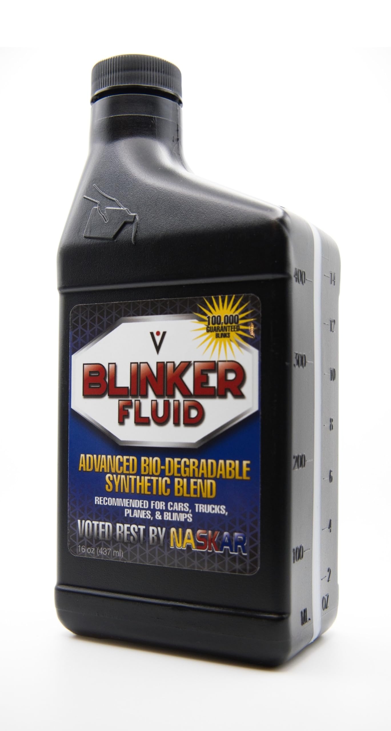Vinz Advanced Blinker Fluid | A Hilarious Gag Gift For Any Car Enthusiast | +100,000 Blinks | 16 Oz Empty Bottle