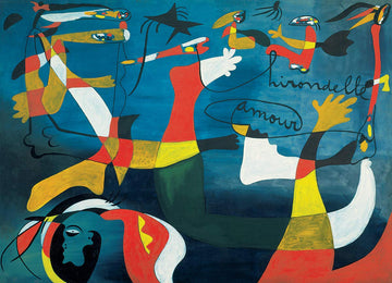 Eurographics Swallow Love By Joan Miro (1000 Piece) Puzzle , White