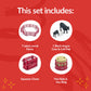 Big Country Toys 6666 Ranch Black Angus Ranch Set – Realistic Ranch Playset With Cattle, Accessories & Farm Fun