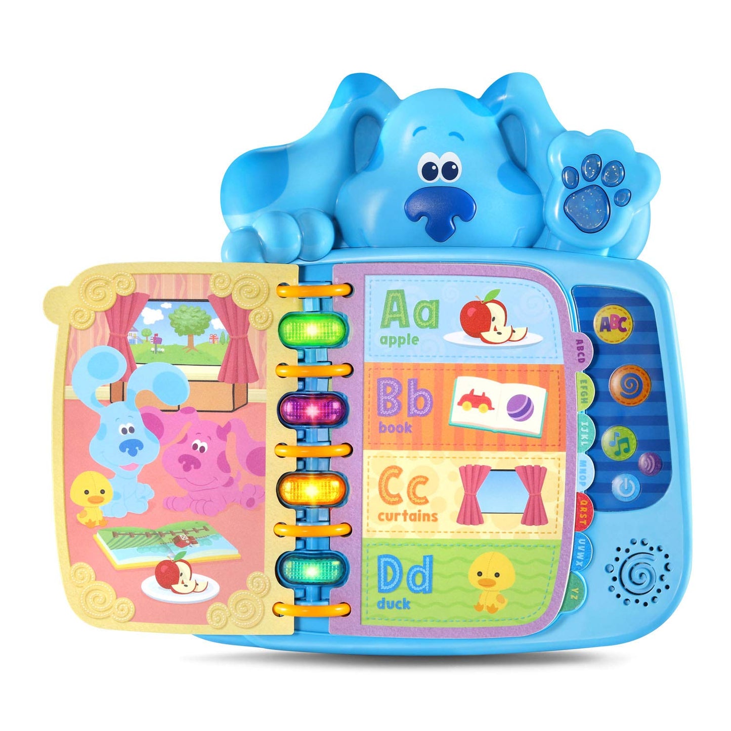 Leapfrog Blue'S Clues And You! Skidoo Into Abcs Book, Blue Medium