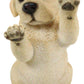 Ebros Realistic Begging Adorable Labrador Puppy On Hind Legs Statue 6.25' Tall Pet Pal Labradors Dog Breed Collectible Lifelike Details Resin Decor Figurine With Glass Eyes Animal Sculpture