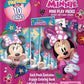 Minnie Mouse Play Packs | Disney Minnie Mouse Party Favors | Mini Coloring Book, 2 Mini Crayons, and a Sticker |10-Pack | Offici
