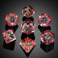 Squirrel D&D Dice, DNDND Resin Dice Set with Velvet Bag for Dungeons and Dragons D&D Role Playing Games and Tabletop Games (Squi